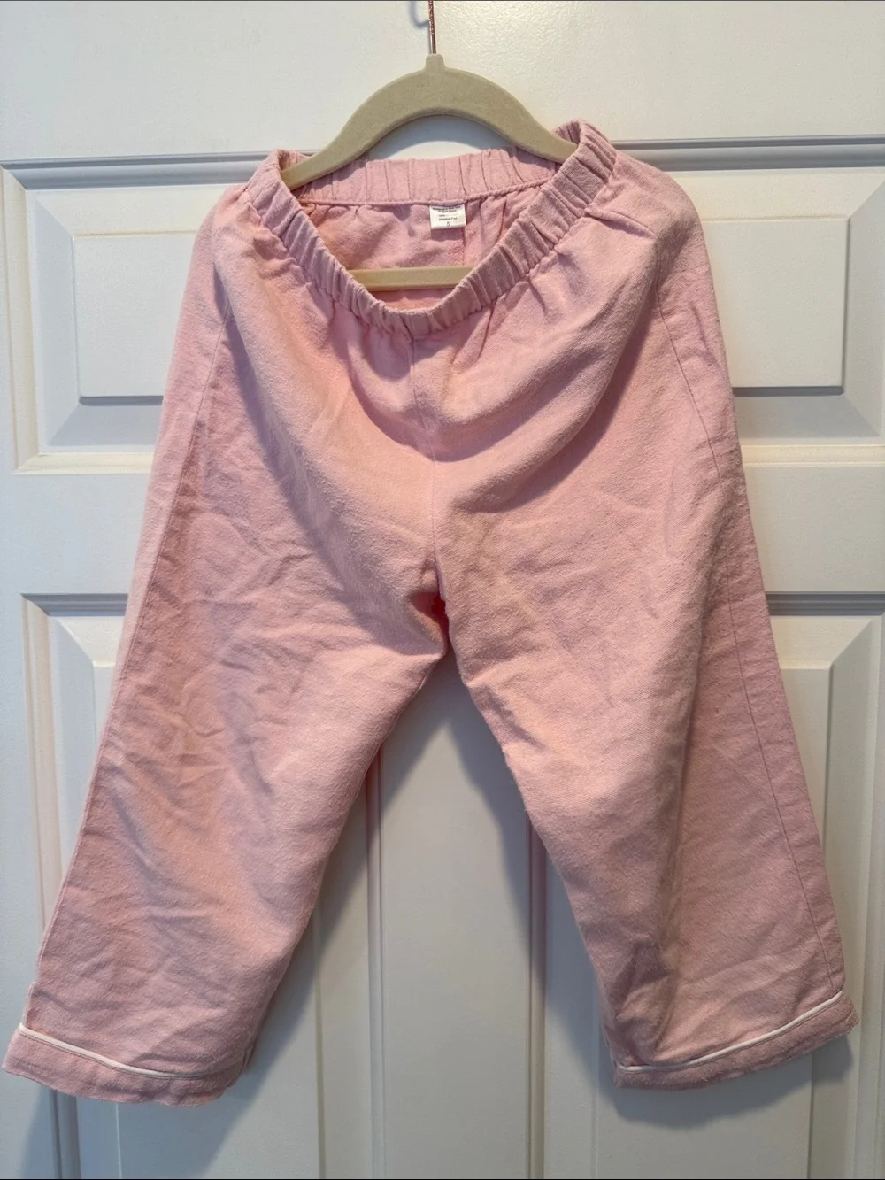 Petite Plume Girls Pink Flannel Pajama Set 5
